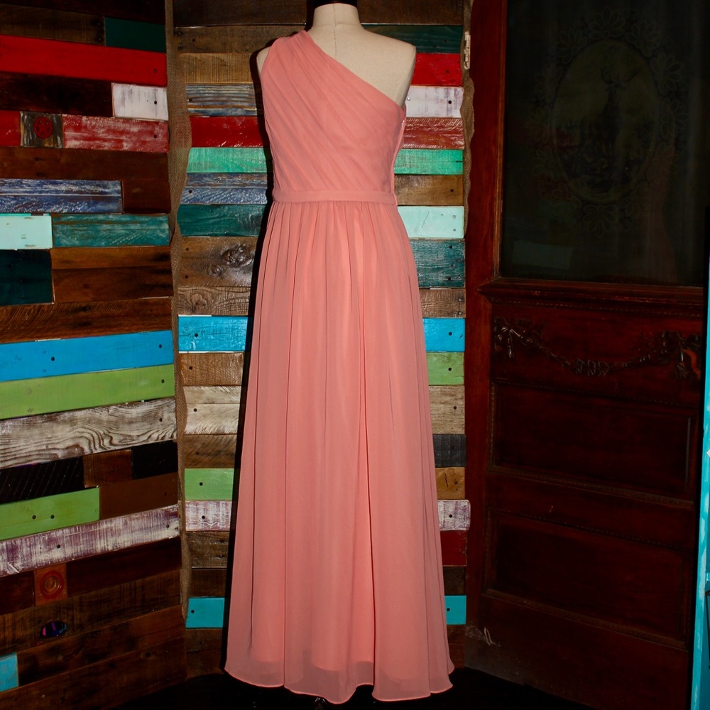 Kanali K Salmon Bridesmaid Dress - Style 1690